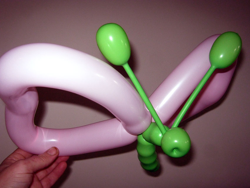 balloon butterfly model balloon modeller random mike milton keynes