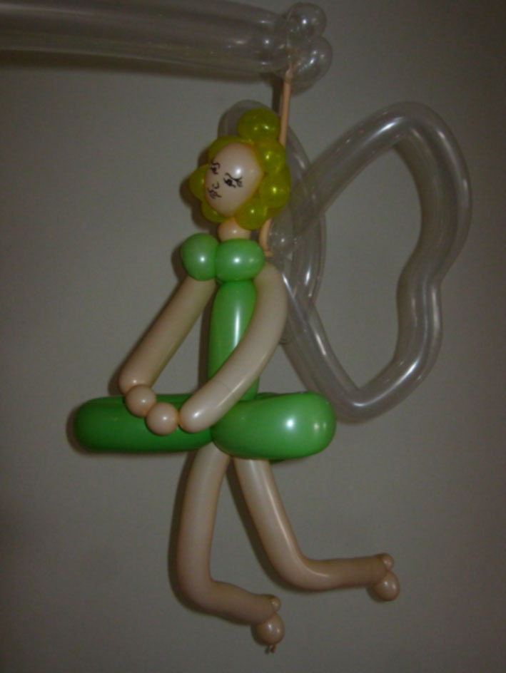 balloon model fairy balloon modeller randomn mike milton keynes
