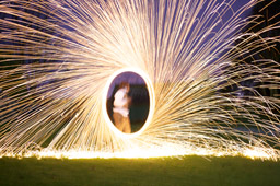 fire show finale beamish museum fire performer random mike