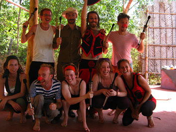 performers without borders india tour fire show