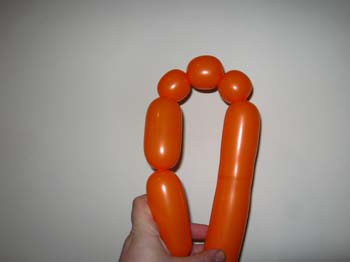 Balloon Teddy Bear step 2