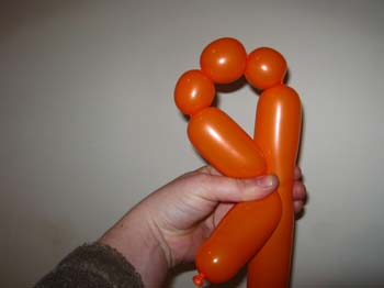 Balloon Teddy Bear step 3