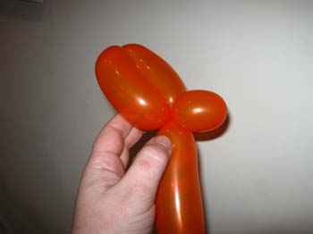 Balloon Teddy Bear step 9b