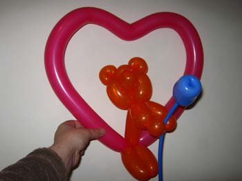 Balloon Teddy Bear step 9h